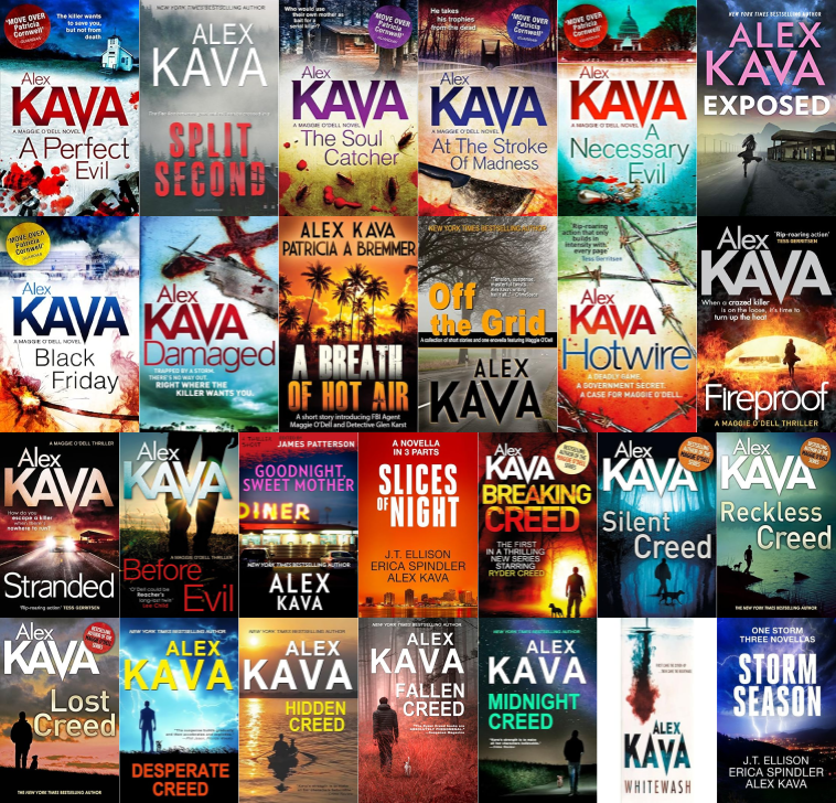 Maggie O'Dell Series & more by Alex Kava ~ 26 E-BOOK COLLECTION