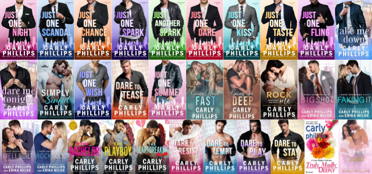 Kingston Family Series & more by Carly Phillips ~ 32 E-BOOK COLLECTION