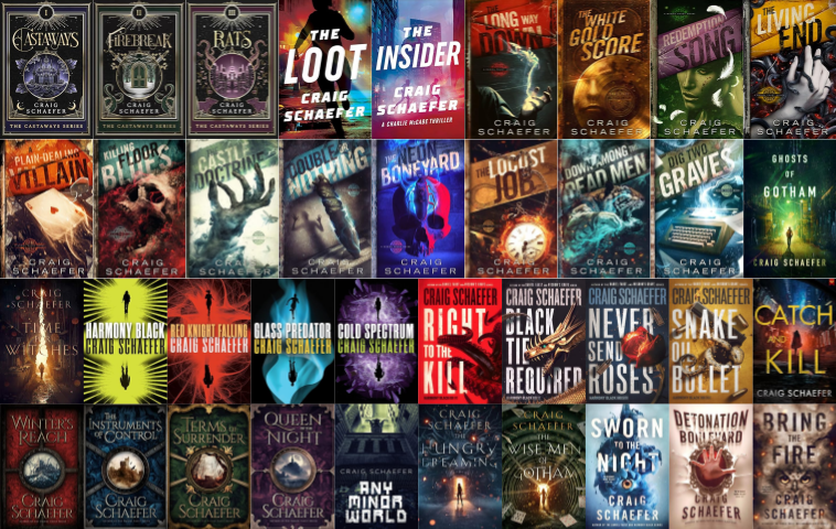 Castaways Series & more by Craig Schaefer ~ 38 E-BOOK COLLECTION