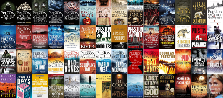 Agent Pendergast Series & more by Douglas Preston ~ 56 E-BOOK COLLECTION