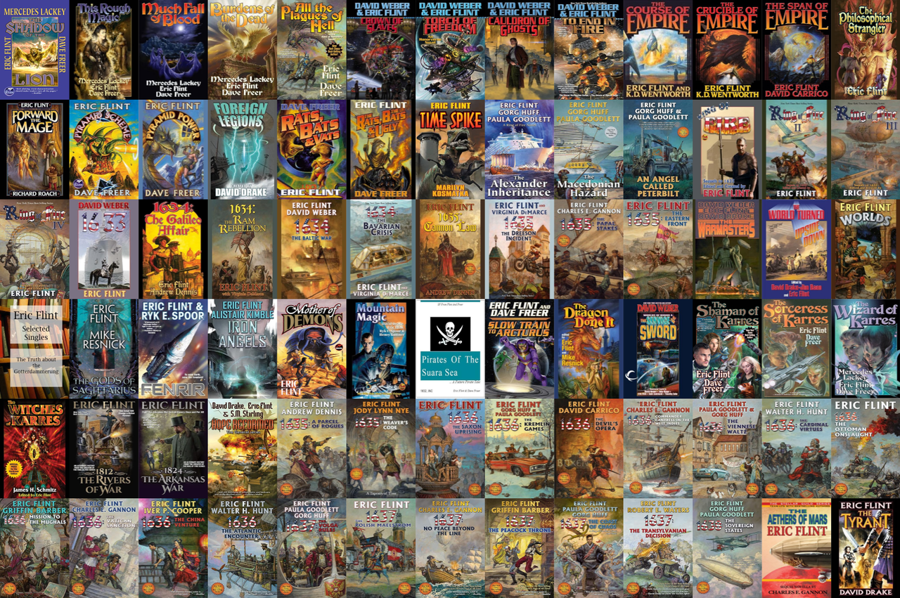 Heirs of Alexandria Series & more by Eric Flint ~ 78 E-BOOK COLLECTION