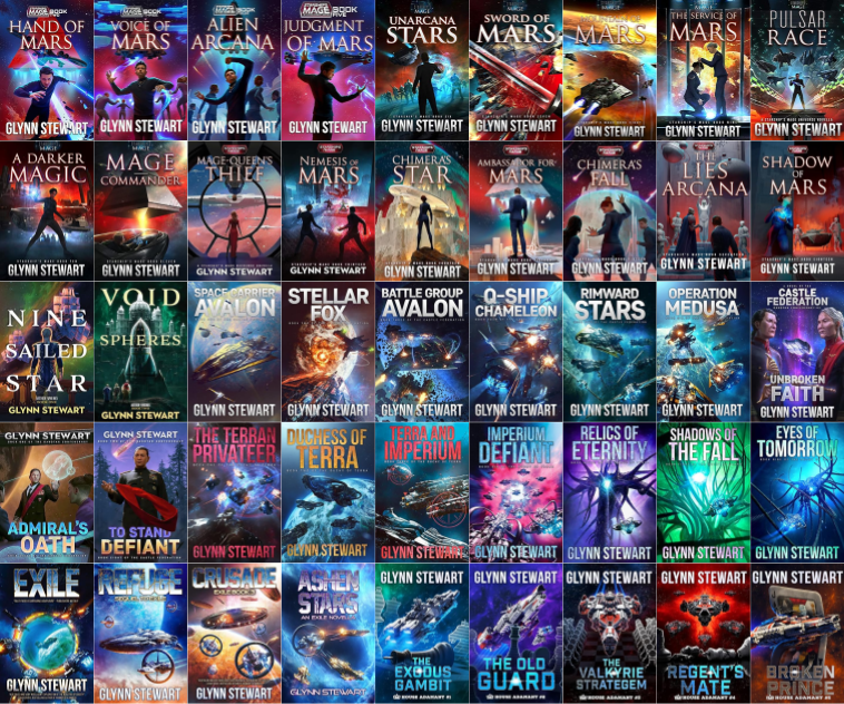 Starship's Mage Series & more by Glynn Stewart ~ 45 E-BOOK COLLECTION
