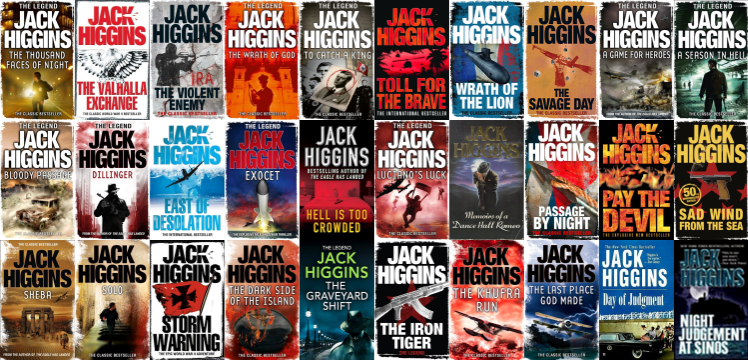 Simon Vaughn Series & more by Jack Higgins ~ 30 E-BOOK COLLECTION