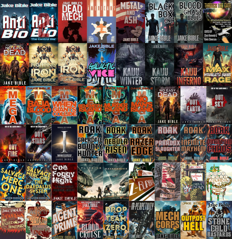 AntiBio Series & more by Jake Bible ~ 52 E-BOOK COLLECTION