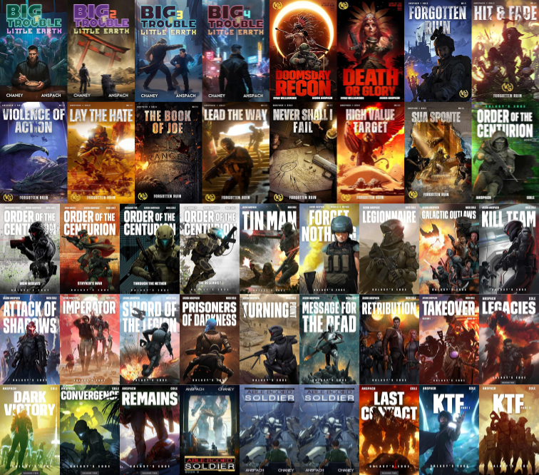 Able-Bodied Soldier Series & more by Jason Anspach ~ 43 E-BOOK COLLECTION