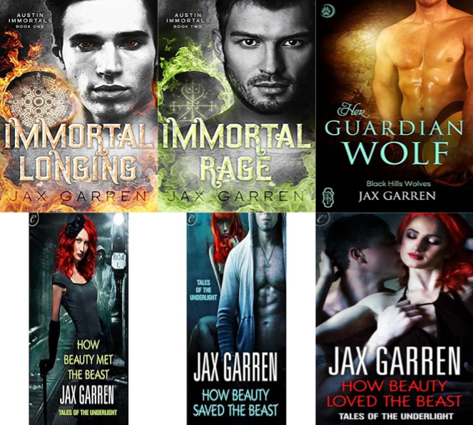 Austin Immortals Series & more by Jax Garren ~ 6 E-BOOK COLLECTION