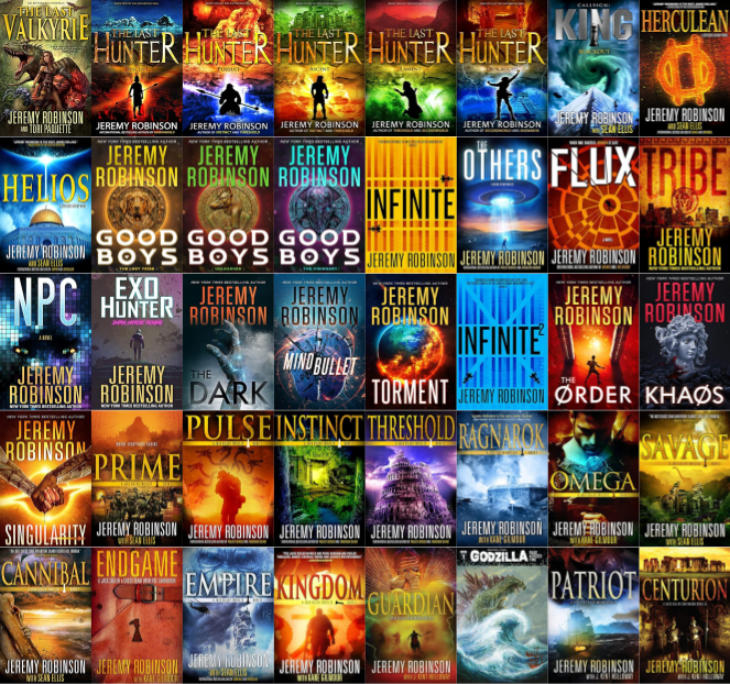 Antarktos Saga Series & more by Jeremy Robinson ~ 40 E-BOOK COLLECTION