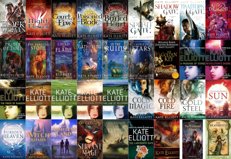 Black Wolves Series & more by Kate Elliott ~ 36 E-BOOK COLLECTION