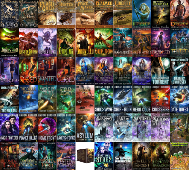 Fire and Fang Series & more by Lindsay Buroker ~ 60 E-BOOK COLLECTION