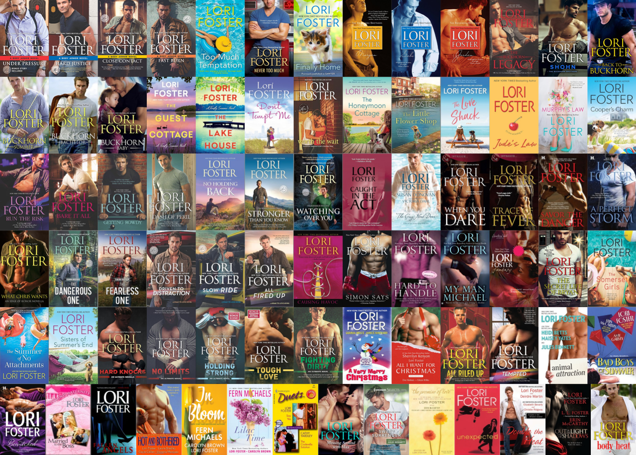 Body Armor Series & more by Lori Foster ~ 79 E-BOOK COLLECTION