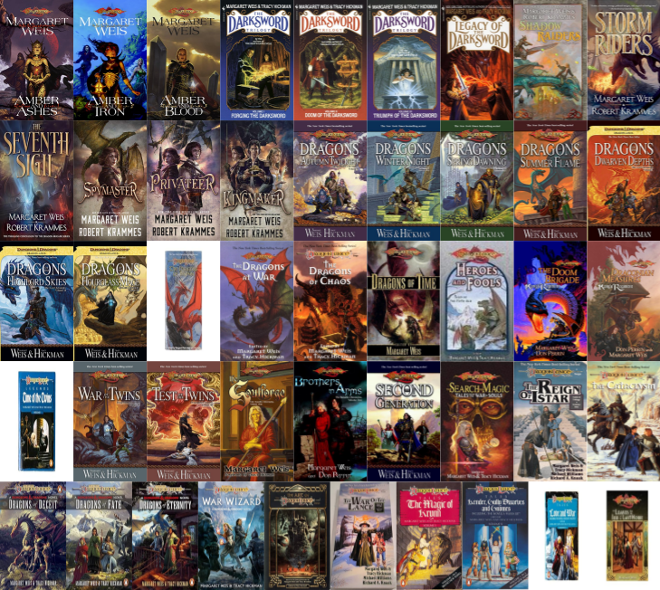 Dragonlance: Dark Disciple Series & more by Margaret Weis ~ 46 E-BOOK COLLECTION