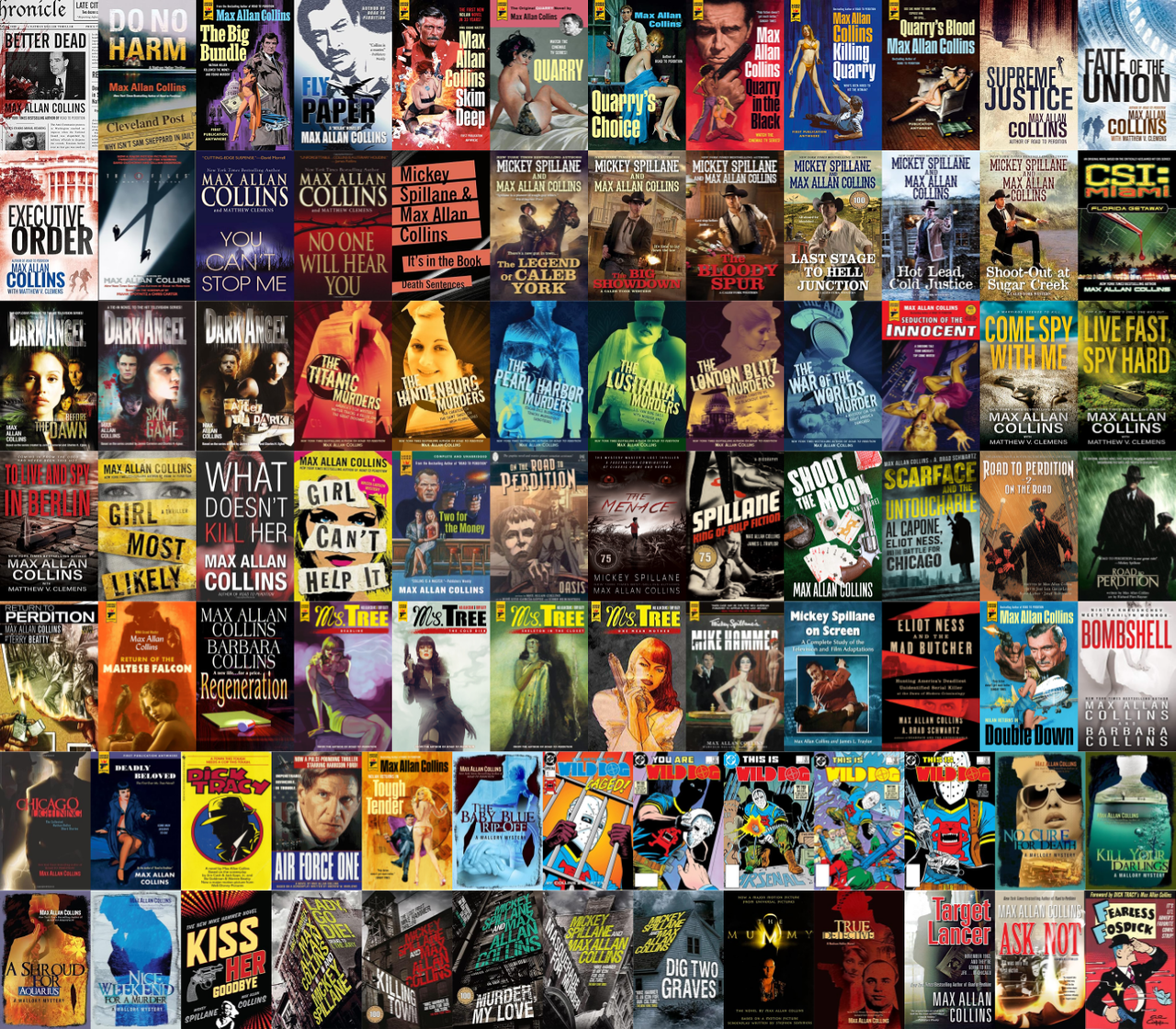 Bibliomysteries Series & more by Max Allan Collins ~ 86 E-BOOK COLLECTION