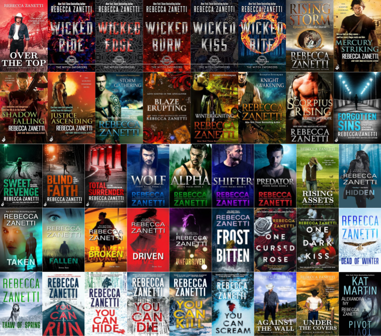 Deep Ops Series & more by Rebecca Zanetti ~ 43 E-BOOK COLLECTION