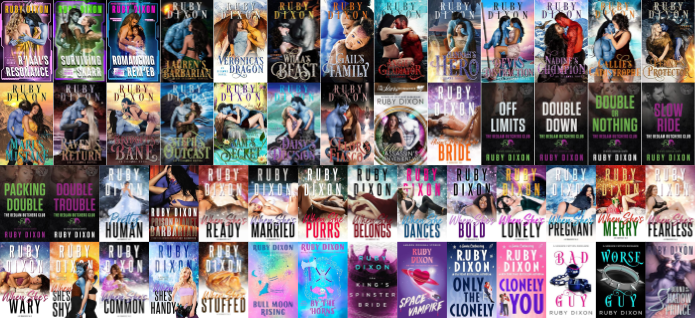 Ice Planet Clones Series & more by Ruby Dixon ~ 54 E-BOOK COLLECTION