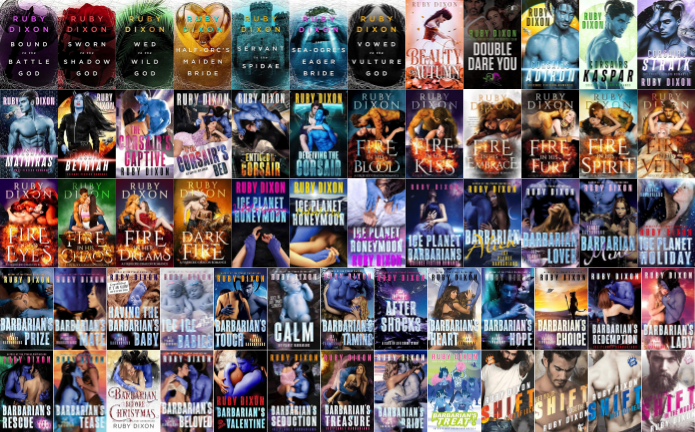 Aspect and Anchor Series & more by Ruby Dixon ~ 62 E-BOOK COLLECTION