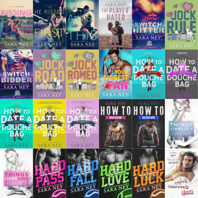 Kiss and Make Up Series & more by Sara Ney ~ 24 E-BOOK COLLECTION