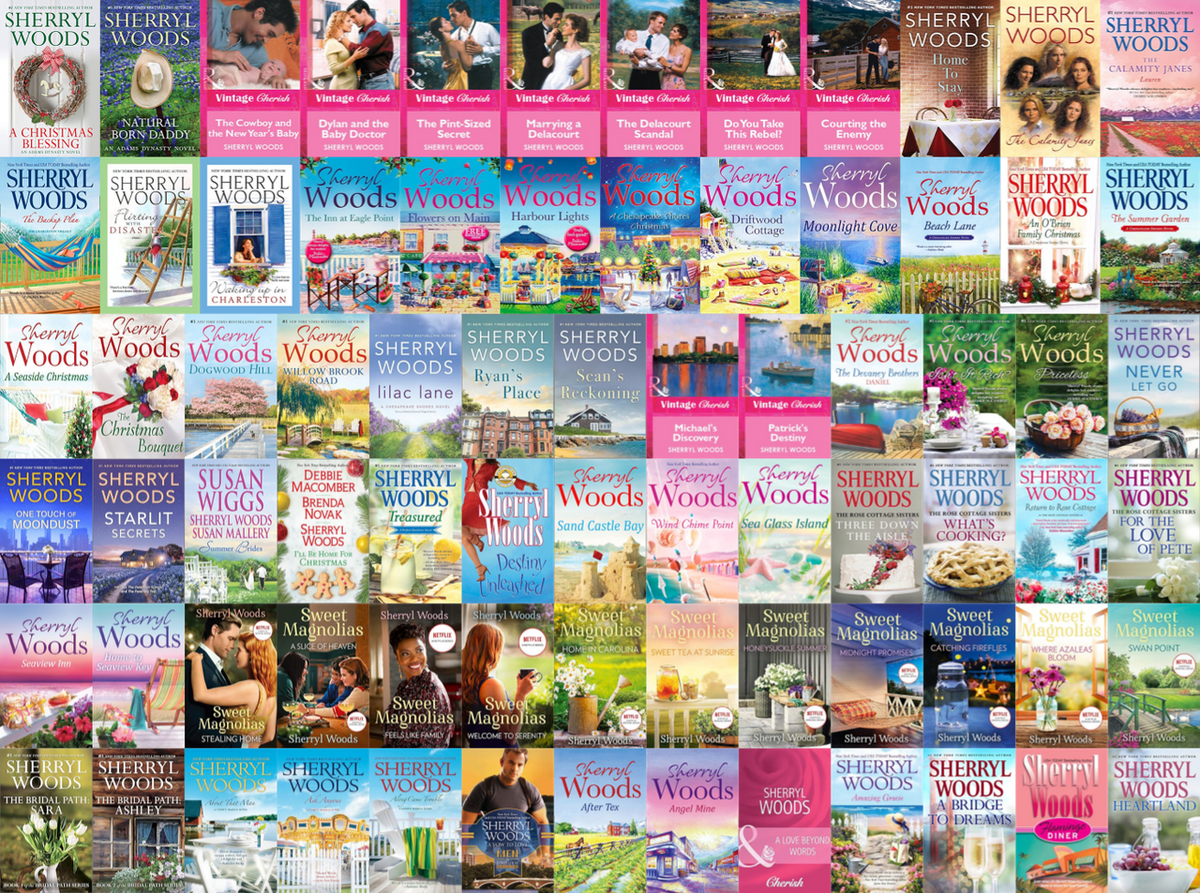 Adams Dynasty Series & more by Sherryl Woods ~ 76 E-BOOK COLLECTION
