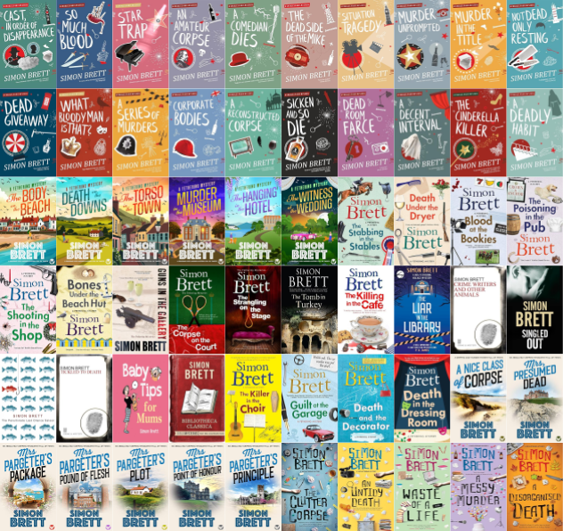 Bibliomysteries Series & more by Simon Brett ~ 60 E-BOOK COLLECTION