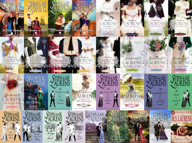 Adventurers Quartet Series & more by Stephanie Laurens ~ 33 E-BOOK COLLECTION