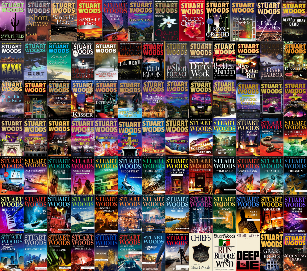 Ed Eagle Series & more by Stuart Woods ~ 90 E-BOOK COLLECTION