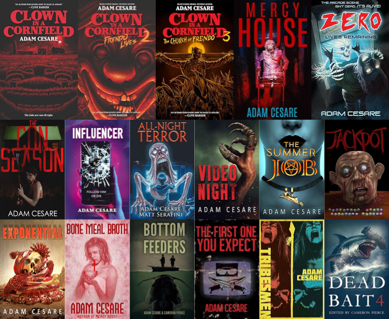 Clown in a Cornfield Series & more by Adam Cesare ~ 17 E-BOOK COLLECTION