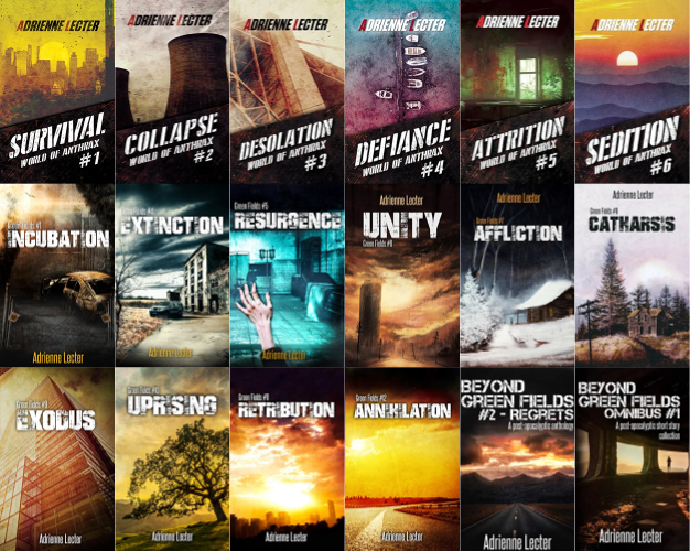 World of Anthrax Series & more by Adrienne Lecter ~ 18 E-BOOK COLLECTION