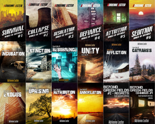 World of Anthrax Series & more by Adrienne Lecter ~ 18 E-BOOK COLLECTION