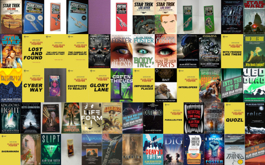 Star Trek Logs Series & more by Alan Dean Foster ~ 62 E-BOOK COLLECTION