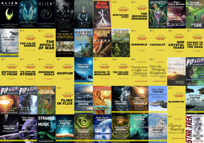 Alien Series & more by Alan Dean Foster ~ 55 E-BOOK COLLECTION