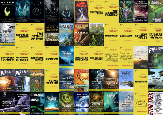Alien Series & more by Alan Dean Foster ~ 55 E-BOOK COLLECTION
