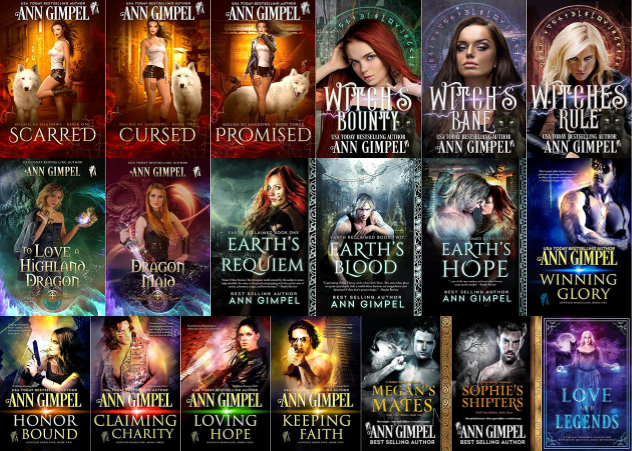 Bound by Shadows Series & more by Ann Gimpel ~ 19 E-BOOK COLLECTION