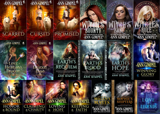 Bound by Shadows Series & more by Ann Gimpel ~ 19 E-BOOK COLLECTION