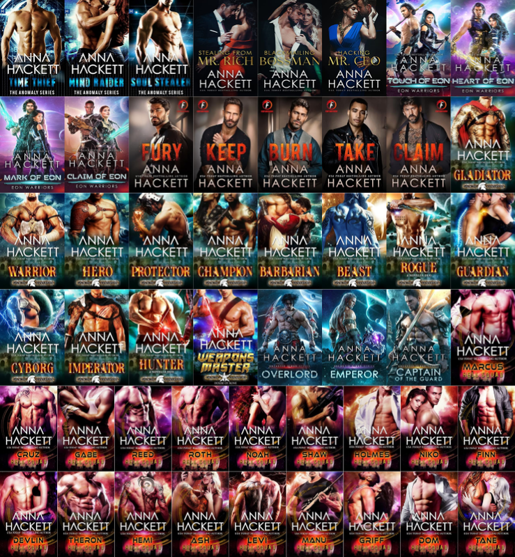 Anomaly Series & more by Anna Hackett ~ 50 E-BOOK COLLECTION