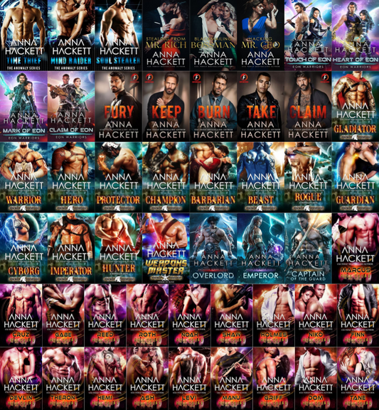 Anomaly Series & more by Anna Hackett ~ 50 E-BOOK COLLECTION