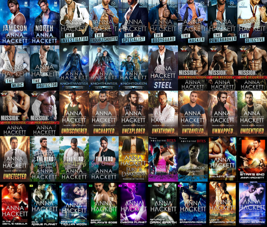 Hunter Squad Series & more by Anna Hackett ~ 45 E-BOOK COLLECTION