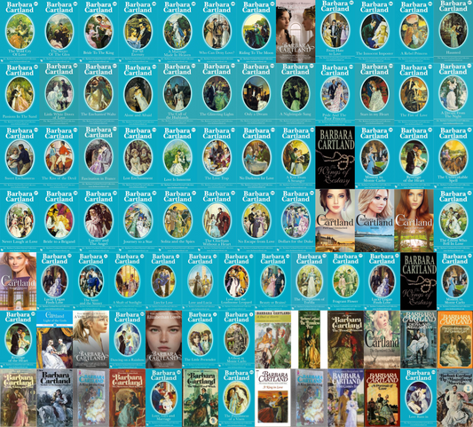 Camfield Novels of Love Series & more by Barbara Cartland ~ 84 E-BOOK COLLECTION