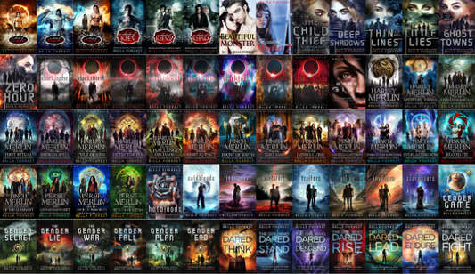 A Shade of Dragon Series & more by Bella Forrest ~ 65 E-BOOK COLLECTION