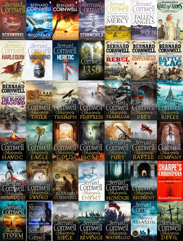 Sailing Thrillers Series & more by Bernard Cornwell ~ 42 E-BOOK COLLECTION