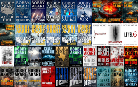 Gunner Fox Series & more by Bobby Akart ~ 38 E-BOOK COLLECTION