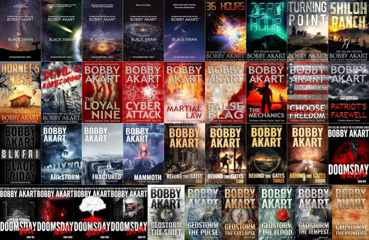 Black Swan Series & more by Bobby Akart ~ 37 E-BOOK COLLECTION