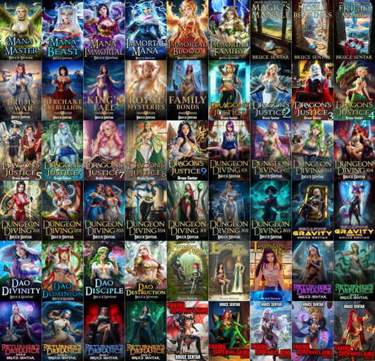 A Mage's Cultivation Series & more by Bruce Sentar ~ 54 E-BOOK COLLECTION