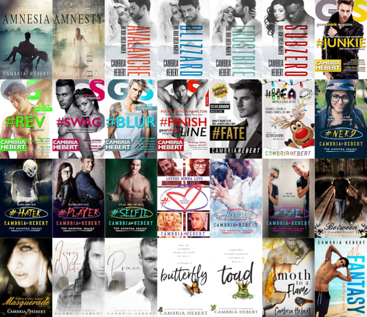 Amnesia Series & more by Cambria Hebert ~ 28 E-BOOK COLLECTION