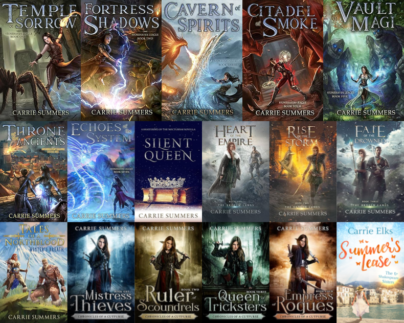 Stonehaven League Series & more by Carrie Summers ~ 17 E-BOOK COLLECTION