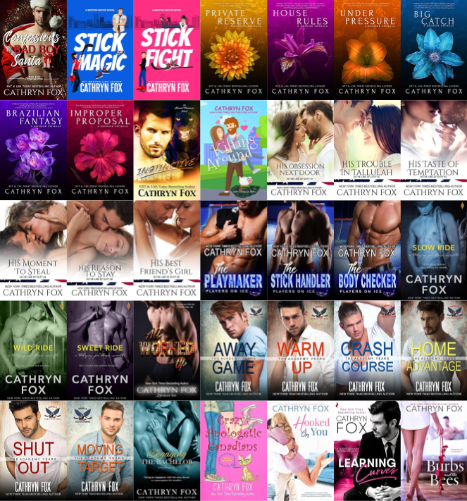 Bad Boy Confessions Series & more by Cathryn Fox ~ 35 E-BOOK COLLECTION