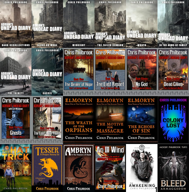 Ebook collection: Adrian's Undead Diary Series & more by Chris Philbrook