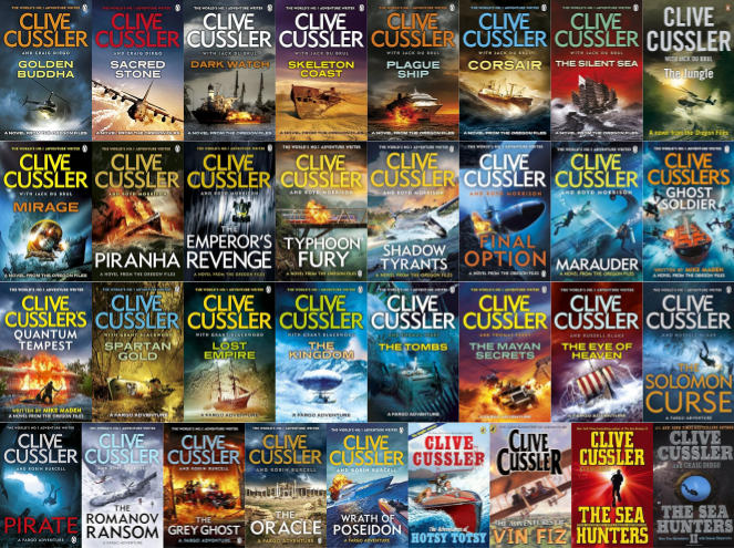 Oregon Files Series & more by Clive Cussler ~ 33 E-BOOK COLLECTION