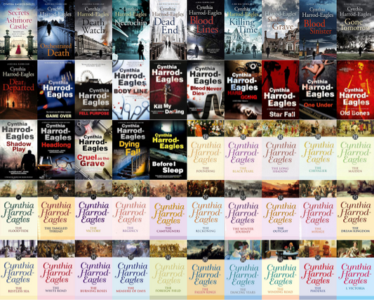 Ashmore Castle Series & more by Cynthia Harrod-Eagles ~ 50 E-BOOK COLLECTION