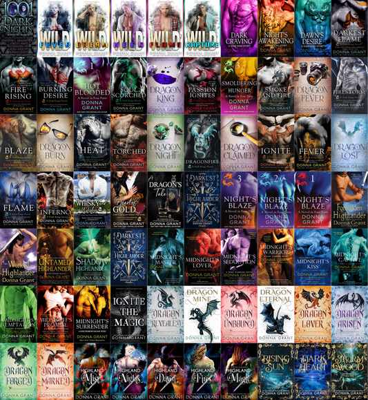 1001 Dark Nights Series & more by Donna Grant ~ 70 E-BOOK COLLECTION