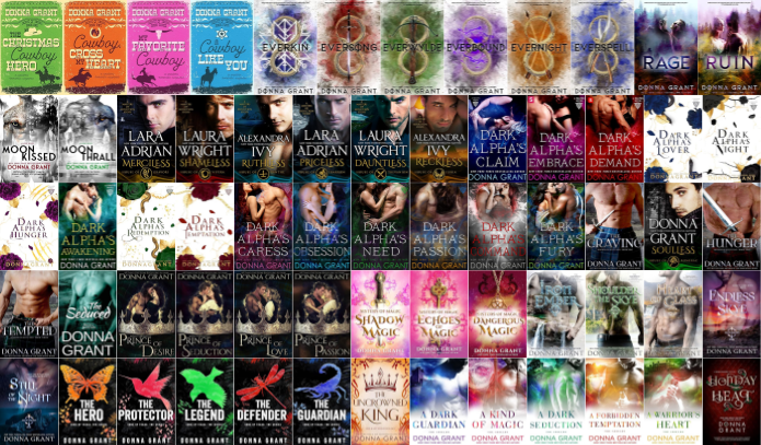 Heart of Texas Series & more by Donna Grant ~ 65 E-BOOK COLLECTION
