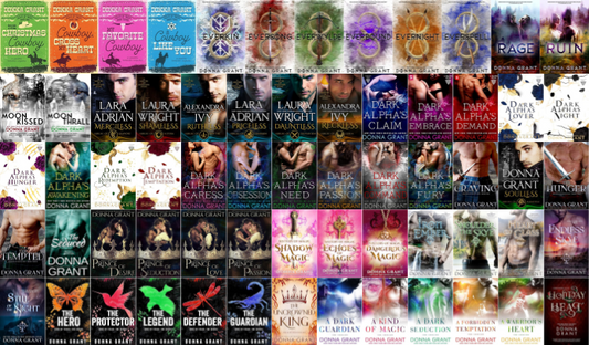 Heart of Texas Series & more by Donna Grant ~ 65 E-BOOK COLLECTION